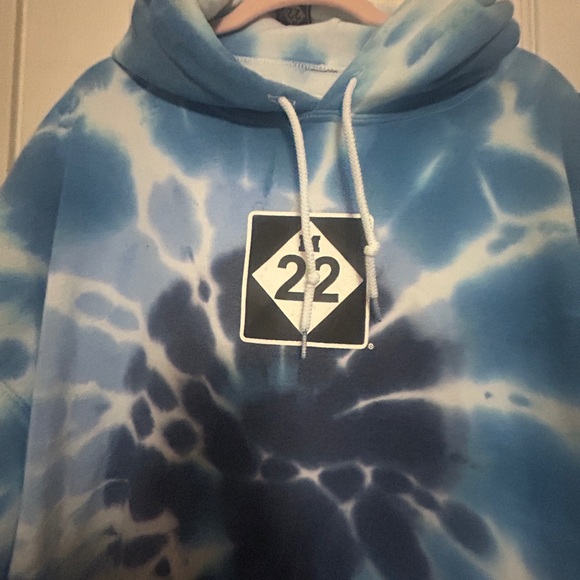 2xl M22 tie dye print sweatshirt, unisex - Picture 3 of 6